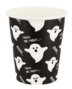 Kertakäyttömuki Halloween 23 cl