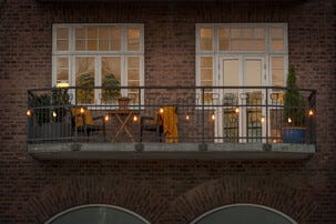 Konstsmide ljusslinga glödlampor LED, 4,5 m, utbytbara ljuskällor