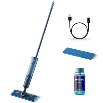 Philips OneUp Series 3000 elektrisk golvmopp, XV3101/01