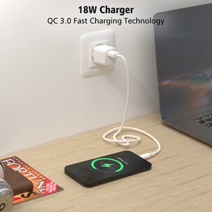 Hurtiglader USB-A, 18 W