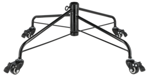 Juletrefot med hjul til plasttrær