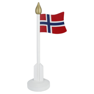 Bordflagg norsk 24,5 cm