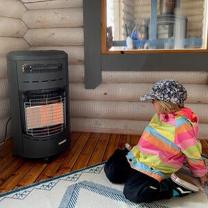 Sunwind Fan-tastic Kaasulämmitin, jossa sähkötuuletin 4,2 kW