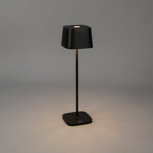 Konstsmide Capri bordlampe USB dimbar utendørs