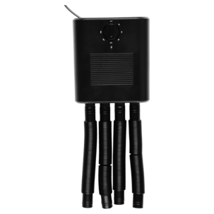 Skotork med 4 slangar för vägg