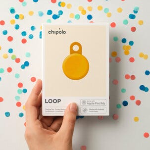 Chipolo Loop sporingsbrikke, nøkkelfinner for Apple/Android