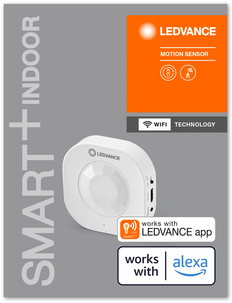 Ledvance Smart+ WiFi rörelsesensor, laddbar