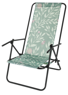 Brassestol, hopfällbar solstol 