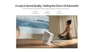 Wanbo T2 Ultra smart projektor för hemmabio, vit