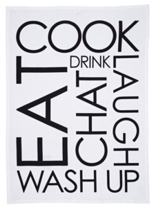 Kökshandduk Cook, eat, drink