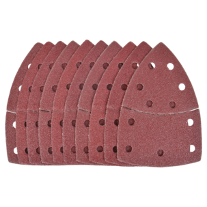 Cocraft sandpapir borrelås, 102 x 62 x 93 mm, 10-pakning