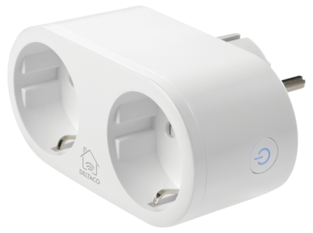 Deltaco SH-P02E Smart Home Älypistorasia ja sähkömittari