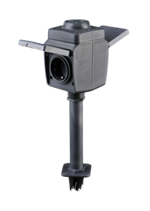 Jatkojohto, jossa hämäräkytkin IP44