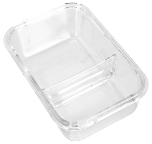 Matboks glass 2 rom 0,8 liter