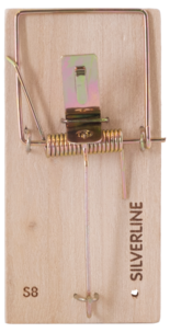 Silverline Battler M4 musefelle i tre, 4-pakning