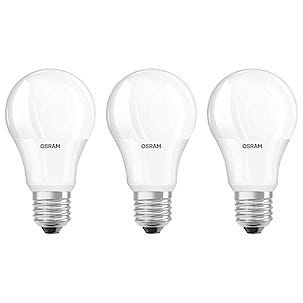 Normallampa Osram LED Classic E27 3-pack