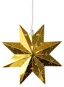 Star Trading Classic adventsstjerne metall 28 cm