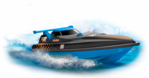 Radiostyrd båt TopRaiders Waveshark