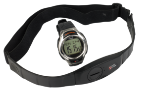 Pulsklokke med skritteller