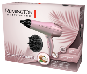 Remington Hiustenkuivaaja Coconut Smooth D5901