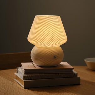 Northlight Eddie oppladbar bordlampe, 18,5 cm