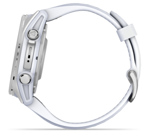 Garmin Fenix 8 träningsklocka med GPS vit, 43 mm