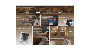 Wanbo T2 Ultra smart projektor för hemmabio, vit