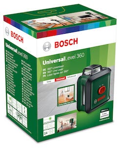Bosch UniversalLevel 360 Linjalaser ja jalustakiinnike