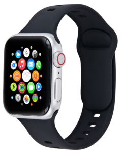 Anmiki Silicone Apple Watch Kellon ranneke 42, 44, 45 ja 49 mm