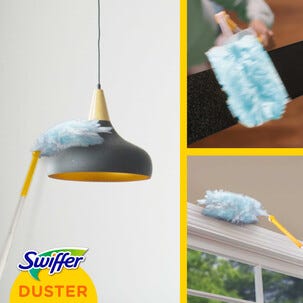 Swiffer Duster XXL Kit Pölyhuiska teleskooppivarsi, 2 vaihtoliinaa