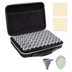 Diamond Art förvaringsväska med 60 burkar