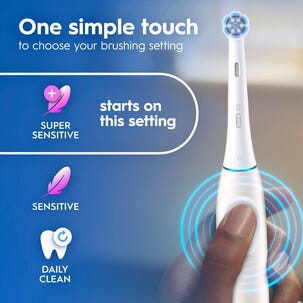 Oral-B iO 2 eltandborste, 3 borstlägen