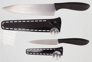 Knivar med knivslip, 2-pack