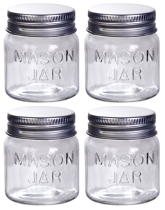 Glasburk med skruvlock