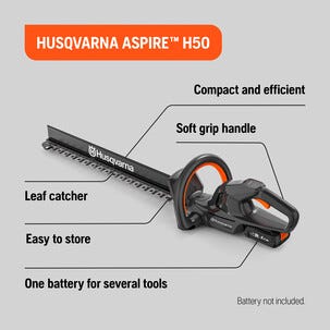 Husqvarna Aspire H50 batteridriven häcksax 18 V
