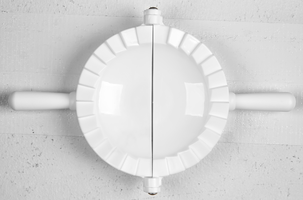 Dumplingsform med kavel