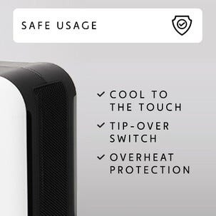 Värmefläkt m. fot Mill CUS1800MECWA