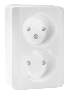 Vegguttak utenpåliggende