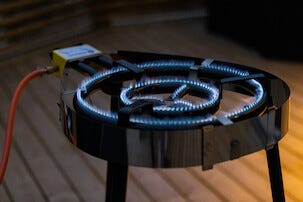 Hällmark stekhäll 58 cm med gasolbrännare