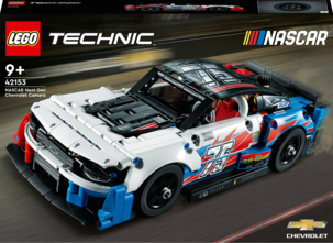 LEGO Technic Nascar Next Gen Chevrolet Camaro ZL1 42153, yli 9-vuotiaille