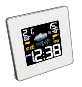 Väderstation med färgskärm