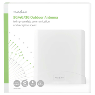 Nedis 5G-/4G-antenne for mobilt bredbånd 6 dB, ANOR5G20WT