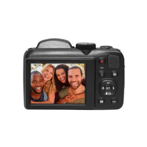 Kodak Pixpro AZ255 digitalkamera 25x zoom, svart