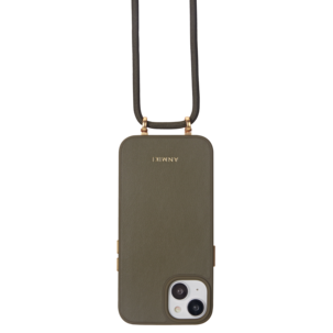 Anmiki mobildeksel med skulderreim til iPhone 15
