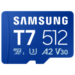 Samsung T7 microSD-kort, SDXC