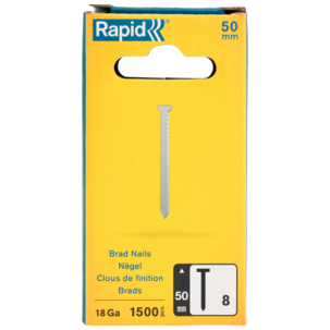 Rapid Nr 8 dykkert til spikerpistol, galvanisert spiker