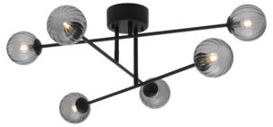 Cottex Baton Rib taklampa plafond, 74 cm