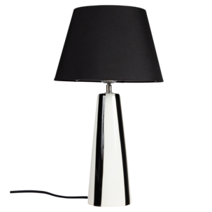 PR Home Leya Pöytävalaisin keraaminen mustavalkoinen 54 cm