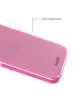 Holdit Glitter Case iPhone 17e / 16e / 15 / 14 / 13 mobilskal