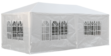 Partytält 3x6 m, med väggar